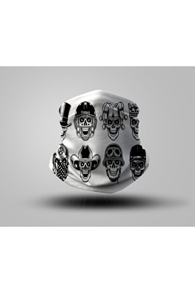 Buffalo Biker Buff Mask Neck Collar Outdoor Neck Collar Unisex Bandana Pack of 5