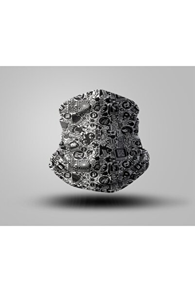 Buffalo Мотоциклістська маска-шарф Outdoor Шарф Unisex Бандана 5-пакет