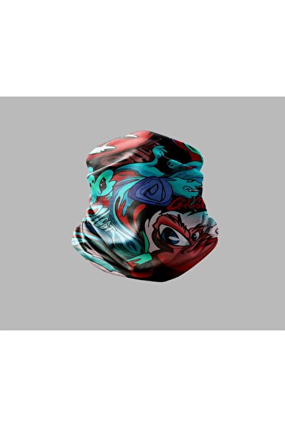 Buffalo Biker Buff Mask Neck Collar Outdoor Neck Collar Unisex Bandana Pack of 5