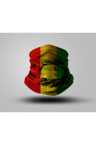 Buffalo Pack of 5 Unisex Bandanas - Biker Buff Mask, Outdoor Neck Collar