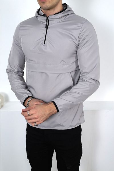 ModaTEKS Unisex Λεπτό αδιάβροχο τσέπης καγκουρό