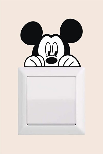 Duende Sticker - Mickey Mouse Çocuk Odası Priz Stickerı