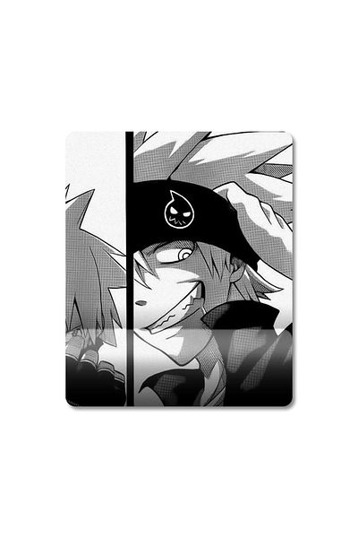 Pixxa لوحة ماوس مع مسند للمعصم من Soul Eater موديل - 4