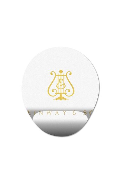 Pixxa نموذج لوحة ماوس مدعومة للمعصم من Steinway & Sons - بيضاوي واحد
