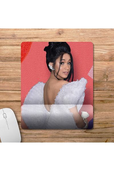 Pixxa موديل لوحة ماوس كاردي بي مع مسند للمعصم - 1