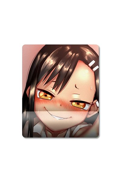 Pixxa لا تلعب معي Miss Nagatoro Ijiranaide Nagatoro-san نموذج لوحة ماوس مع مسند للمعصم - 4