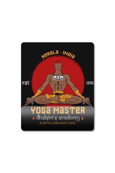 Pixxa لوحة ماوس لدعم المعصم من Street Fighter Dhalsim Yoga Master - 1