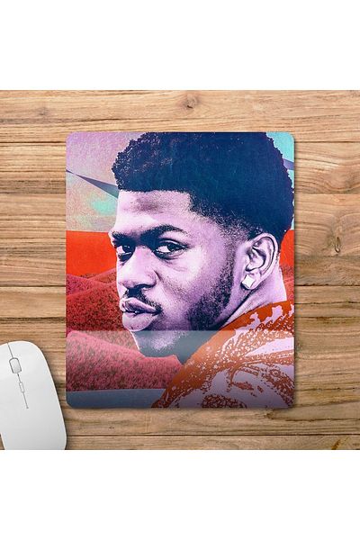 Pixxa لوحة ماوس لدعم المعصم Lil Nas X موديل - 4