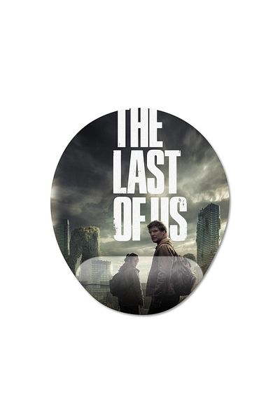 Pixxa مسلسل The Last Of Us - نموذج لوحة الماوس المدعومة بالمعصم للتلفزيون - بيضاوي واحد