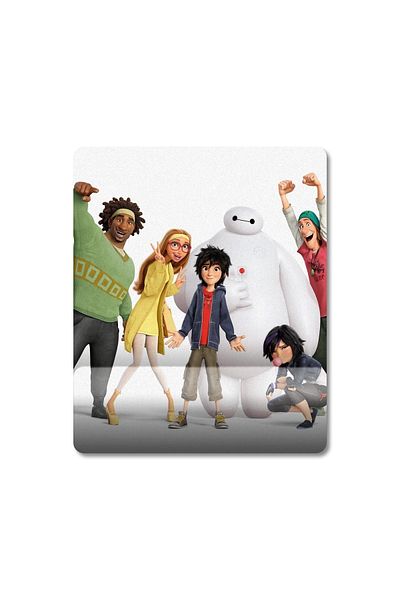 Pixxa نموذج لوحة الماوس Big Hero 6 مع دعم المعصم - 1