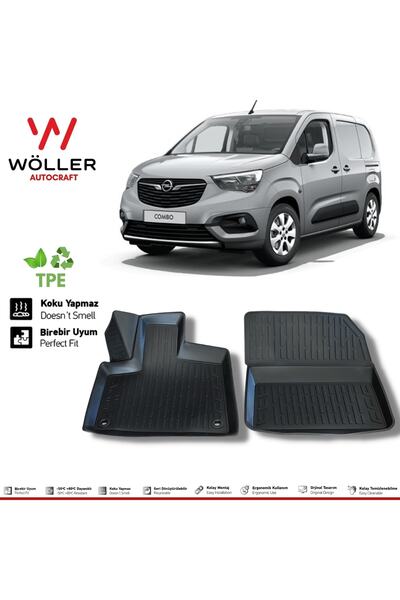 wöller Opel Combo Panelvan Paspas 2019 Sonrası 3d Havuzlu Paspas