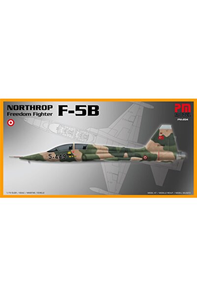 PM Northrop F-5 B Freedom Fighter Eğitim Uçağı Model Demonte Plastik Uçak Maket Kiti