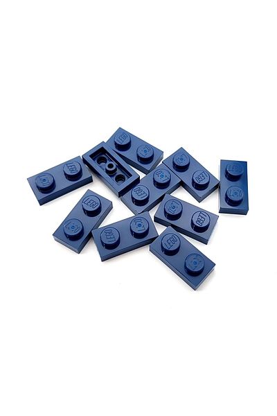 LEGO Original Moc Custom Accessory Creator Plate Flat Brick Navy Blue 10 Pieces Will Be Sent