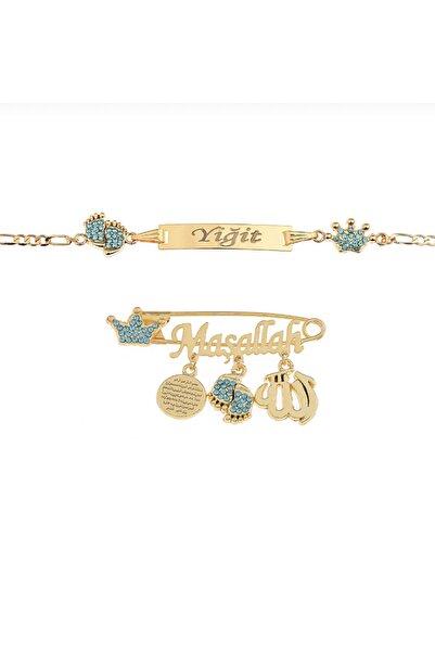 lilamtasarım Lilam Tasarım Isimli Bileklik Ve Maşallah Iğnesi