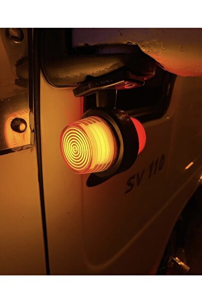 Karadeniztırmarket Neon Küpe Lamba 12 V 24 V Çalışır 2 Adet