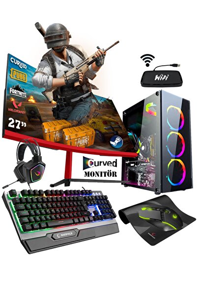 Zeiron Ox20 I5-3470 8gb Ram 512gb Ssd+320gb Hdd Gt730 4gb 27" Oyuncu Masaüstü...