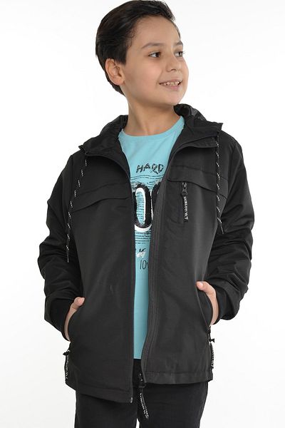 Fk class Maestro Children's Water and Windproof Raincoat Black