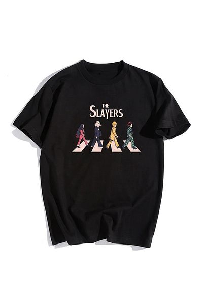 Touz My Vision The Slayers Μαύρο μπλουζάκι Unisex Oversize