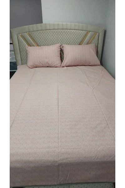 TEKSTİLCİ Fitted Sheet Set King Size + 2 Pillow Cases