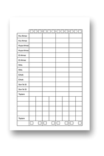 neaznecok King Oyunu Yazbozu 10 Adet Cilt