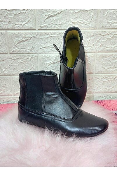 Fiyra Mest Grd Kalın Hakiki Deri Fermuarlı Lastikli Içi Miflonlu