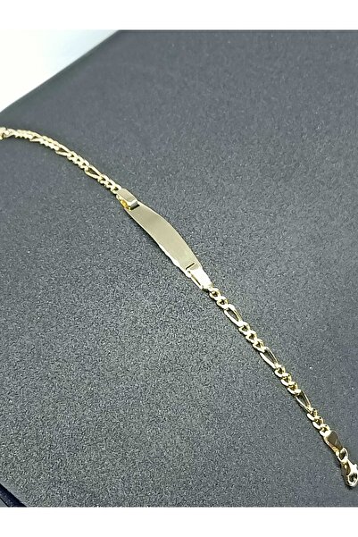 Sarraf Nisanur Altın 14 Ayar Çocuk Künyesi