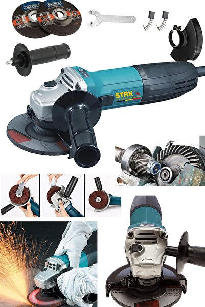 Metal Gear System Copper Wrapped 900watt 115mm-125mm Spiral Palm Cutting and Grinding Machine