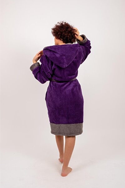 Damlaiso Μπουρνούζι με κουκούλα Welsoft-fleece-βελούδινο Νοεμβρίου