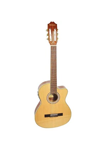 Mitello Ince Kasa Elektro Klasik Gitar Lc3923sceq Naturel