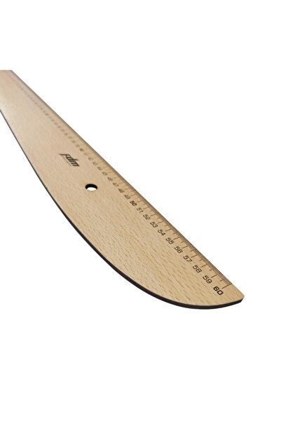 Bayar Kumaş Tasarım Kesim Çizim Aleti Düz Riga 60 Cm