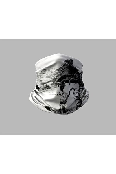Buffalo Kayak & Dağ Tasarımlı Motorcu Buff Maske Outdoor Boyunluk Unisex Bandana