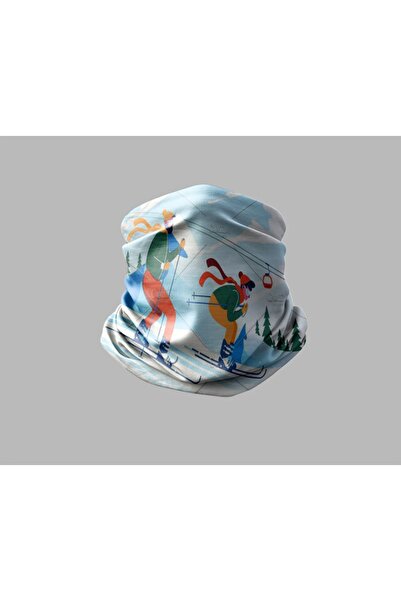 Buffalo قناع ركوب الدراجات النارية بتصميم التزلج والجبال، قناع رقبة خارجي للج...