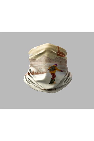 Buffalo Ski & Mountain Designed Biker Buff Mask Outdoor Neck Collar Unisex Ba...