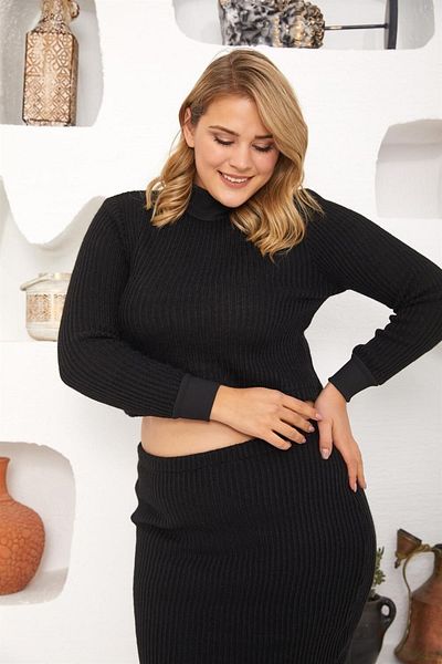 Stylish plus size sweaters sale