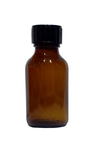 Paradise 10 Adet Amber Renk 50 Ml Geniş Ağızlı Cam Şişe Kapaklı