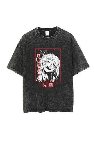 Touz My Vision Washed Himiko Toga Unisex Vintage T-shirt