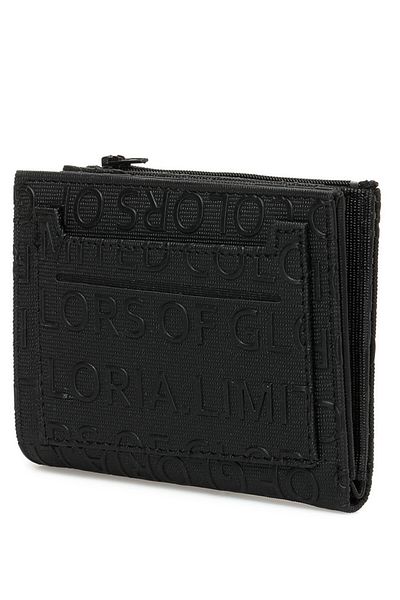 Polaris Basic Logo Czdn 3fx Schwarze Damenbrieftasche