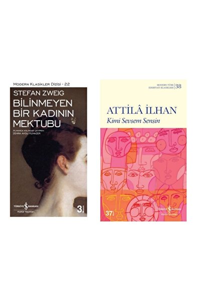 TÜRKİYE İŞ BANKASI KÜLTÜR YAYINLARI Stefan Zweıg - Bilinmeyen Bir Kadının Mek...