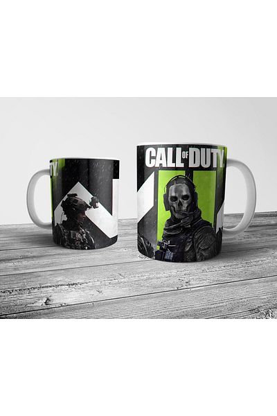 Pixxa Call Of Duty Modern Warfare II Mug Cup Model 1