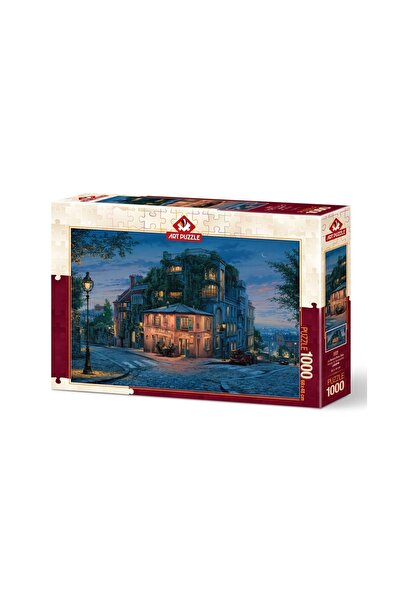 Art Puzzle 1000 Piece Puzzle Pink House Restaurant 5228