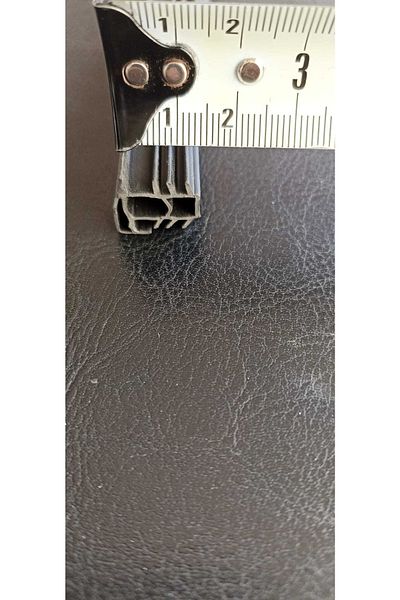 SAĞLAMYAPI Sturdy Structure Steel Door Wick Black 5 Meter Model 2