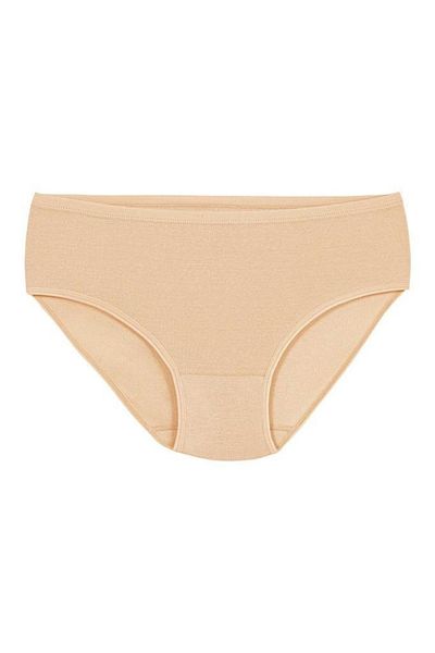 YILDIZ 12 Κομμάτια Ribbed Bato Panties Skin 3777