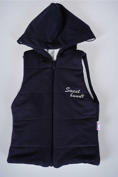 MİNİKO KİDS Hooded Zippered Baby Cotton Vest