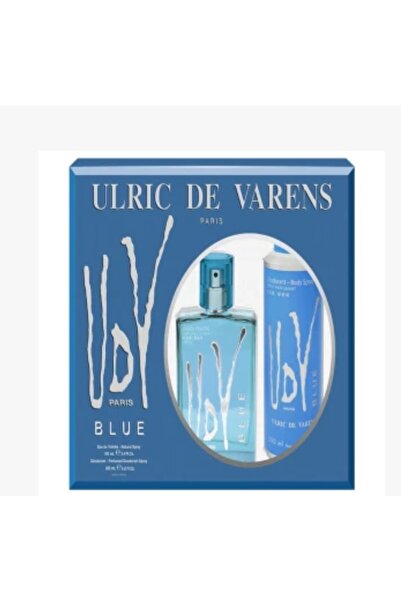 Ulric De Varens Blue Edt Erkek Parfüm 100 Ml + Sprey Deodorant 200 Ml