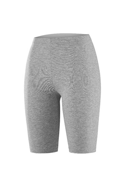 YILDIZ Sa likrom Kratke helanke iznad kolena, sive 3613