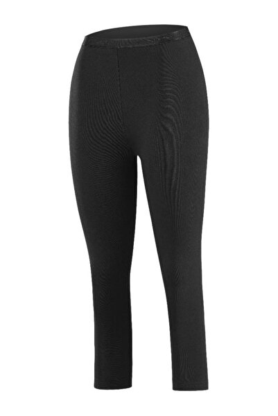 YILDIZ Κολάν Capri Lycra μέχρι το γόνατο μαύρο 3648