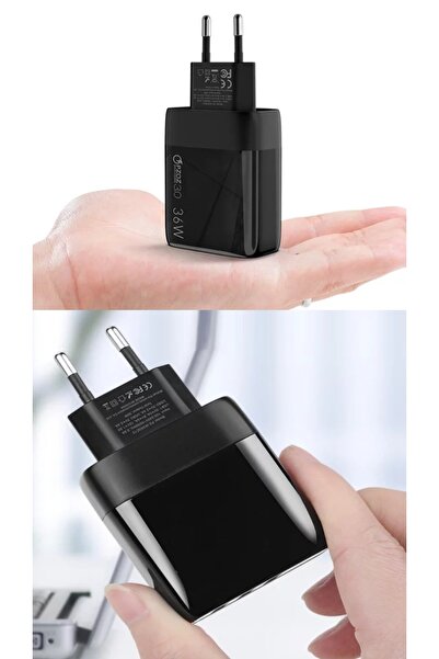 JUDAS C7 Pd (type-c) + Micro Usb Girişli 36w Adaptör + C5 Type-c To Type-c 5a/100w Şarj Kablosu -2m