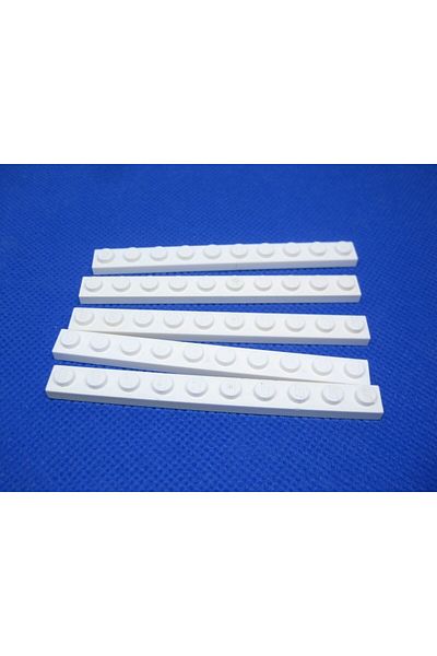 LEGO Original Moc Custom Accessory Creator Plate 1 X 10 Flat Tall Brick White 4 Pieces Will Be Sent