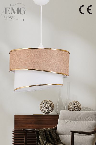 Emg DesiGn Fabric Galaxy Modern Cake Chandelier Bedroom Kids Room