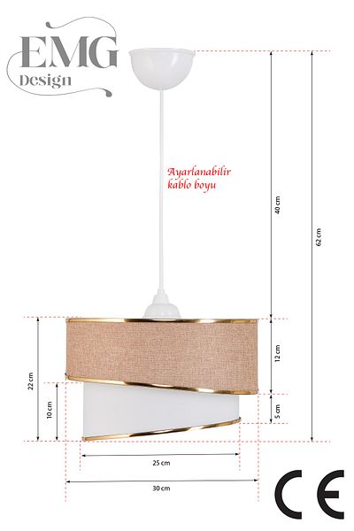 Emg DesiGn Fabric Galaxy Modern Cake Chandelier Bedroom Kids Room